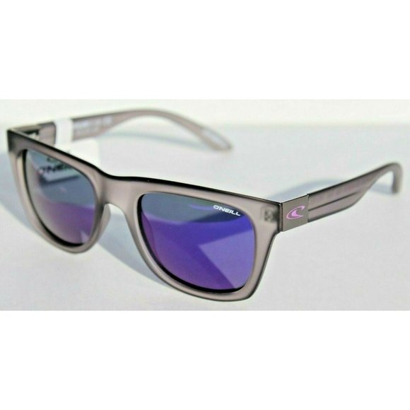 O'NEILL Headland POLARIZED Sunglasses Gray Crystal/Purple Mirror $59 Surf/Beach - Picture 1 of 5